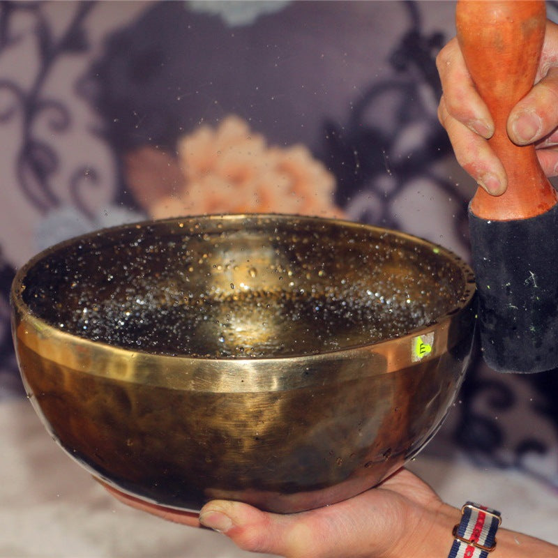 24cm Healing Hand Hammered Tibetan Singing Bowl