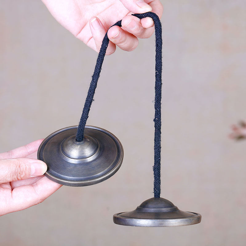 Nepal Tibetan Tingsha Cymbals Bronze Chime Bell