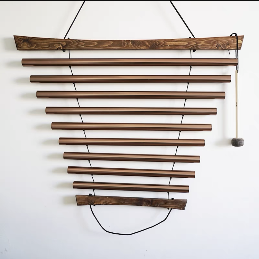 Giant 9 Bar Energy Meditation Flow Chime for Sound Bath