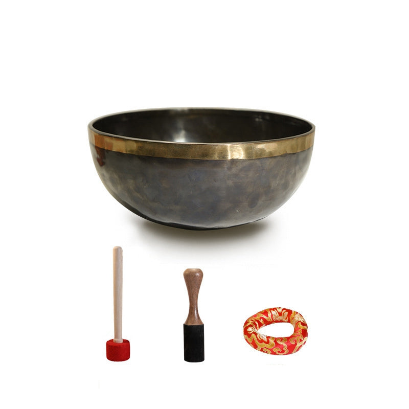 24cm Healing Hand Hammered Tibetan Singing Bowl