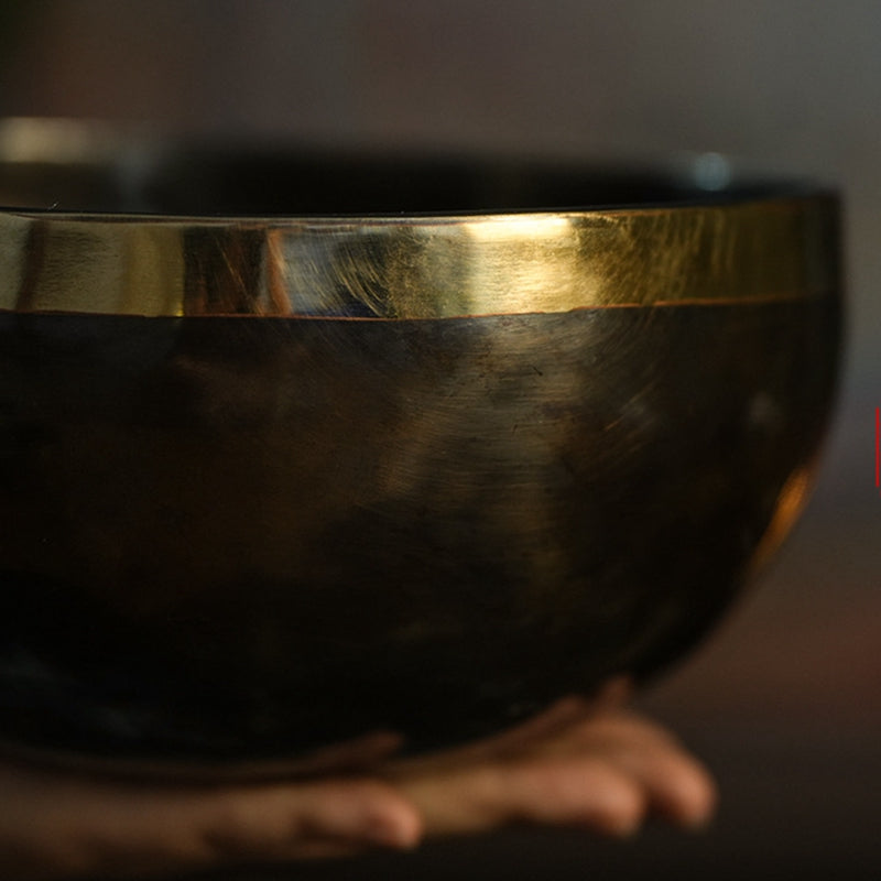 24cm Healing Hand Hammered Tibetan Singing Bowl